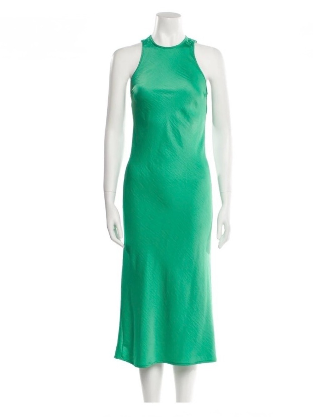 House of Harlow 1960 Emerald Green Sleeveless Midi Dress NWT